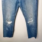 Mother Superior High Waisted Rider Ankle Far Beyond The Sky Jeans Size 26 Wide Blue Photo 4