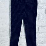 White House | Black Market  The Slim Ankle Pants Size 6 Black Polka Dot Photo 14