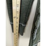 Paparazzi Women's Size M Green Floral Embroidered Top Long Sleeve Stretch Boho Photo 8