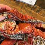 Patchwork graphic bohemian Harem pants Red Size XS Photo 3