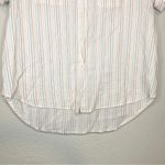 Madewell  Courier Shirt in Stitched Rainbow Stripe Size XS Photo 8