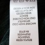 LOGO By Lori Goldstein LOGO Women's Vest Green Knit Hooded Open Front Size Casual Athleisure Size XS Photo 10