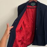 Lauren Ralph Lauren vintage navy and red blazer sz 12 Photo 5