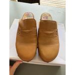 Eric Michael ‎ Delphi Cognac Size 36 US 5.5-6 Penny Loafer Mule Photo 1