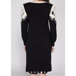 Carole M Vintage 80’s knit Angora sweater dress M 8 Photo 1