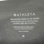 Athleta  Black Skirt with Built in Shorts Pockets Activewear Women's Size Medium Photo 4