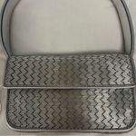 STAUD  Tommy beaded bag silver Photo 2