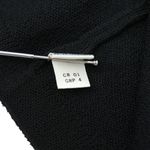 St. John  Collection Black Teal Off-White Santana Knit Longline Jacket 8 Photo 6