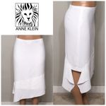 Anne Klein  ivory skirt. NWOT Photo 1
