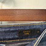 Lee NWT High Rise Flare Jean Dark Wash Stone Wash Wide Leg 26x35 Photo 3