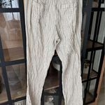 Billabong  new waves cotton striped pants beige wide leg high waisted rise pocket Photo 2