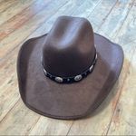 Faux suede cowgirl hat Brown Photo 10