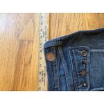 Vintage Y2K 2000’s Hint Jeans Denim Button Down Mini Skirt Size 11 New NOS Blue Photo 3