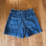 J.crew high rise paperbag jean shorts size 27 Blue Photo 9