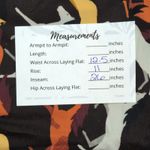 LuLaRoe  Brown Orange Tan White Horse Plaid Leggings One Size Photo 7