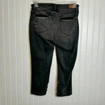 Judy Blue  Skinny Fit Capri Distressed Black Jeans size 7/28 Q5 Photo 4