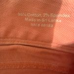 Lilly Pulitzer Worth Skinny Mini Flamingo Pink Jeans Size 8 Summer Casual Denim Orange Photo 3