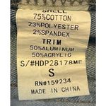 Hot & Delicious Rhinestone Fringe Jeans Y2K Inspired Distressed Womens Small NWT Photo 15