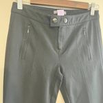 Vince Black Ponte Pants Casual Business Work Pant Skinny Pant Zip Pocket Stretch Photo 2