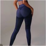 Savage X Fenty Ocean Cavern Blue Special FX High-Waist Legging NWT Photo 5