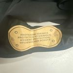 One Piece Black Swimsuit Padded Bra Ruched Waistline Size Large Black Photo 3