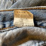 Levi's Vintage Faded Medium Blue Denim Shorts High Rise Red Tag Photo 15