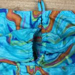 Wild Fable Women's Aqua Blue Sleeveless Woven Cropped Top - Size XL - NWT Photo 2