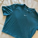 Nike  Slim Fit Teal Tee Photo 1