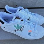 Adidas 2021 Superstar Pure J 'Self Love' Sneakers Cloud White, Black, Gold Photo 1