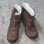 Mad love  Women's Brown fleece inside cozy Winter Boots 8.5 Photo 0