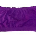 Purple Bandeau Stretchy Strapless Bra Top Size M Photo 0