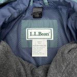 Vintage Green LL Bean 3 in 1 Ski Jacket w/ Blue/Grey Reversible Jacket Lining Photo 2