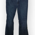 Pilcro  and the Letterpress Superscript Bootcut Jeans 27 Dark Wash Denim Photo 0