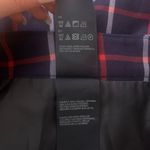 Tommy Hilfiger navy blue and red plaid pencil skirt size 8 NWT Photo 7