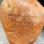 El general leather embroidered cowboy / cowgirl western boots shoes 6 Brown Photo 6