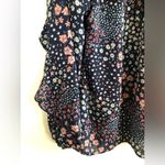 Cooper and Ella Womens Semi Sheer Loose Smock Blouse Top Frill On 3/4 Sleeve Photo 8