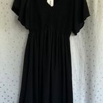 Elegant Black Midi Dress Photo 0