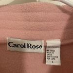 Vintage Carol Rose women’s pink fleece full zip jacket large Photo 3
