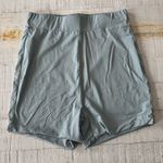 Meshki  Basics‎ Tiffani Mini Biker Shorts size Small Ice Blue Pastel Photo 2