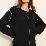 Anthropologie NWOT  LITTLE LIES BLACK LOLA SWEATER. Size Medium/Large Photo 0