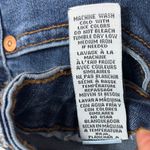 Celebrity Pink  Flare Jeans Womens Sz 5/27 Button Fly Hi-Waist Raw Hem Medium Blu Photo 5