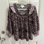 Cleobella  Brynlee Blouse in Fan Print Size Small Photo 1