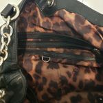 B Makowsky Black Leather Bag Black Photo 3