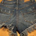 Elan Cutoff Distressed Jean Shorts Photo 3