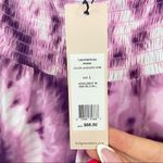 BCBGeneration NEW Purple Tie Dye Shorts Large Smocked Waist Flounce High Waist Photo 5