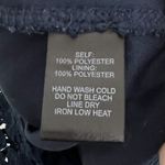 Lulus  Size S Women's Love Poem Lace Mini Dress Navy Blue Halter Neck Party Chic Photo 11