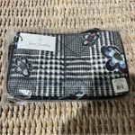 Vera Bradley  Water Repellent RFID On the Go Wristlet Bedford Plaid Floral NEW Photo 1