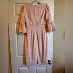Camilyn Beth  Elegant Blush Long Sleeve Dress Photo 2
