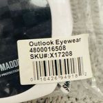 Steve Madden Grae Unisex White and Black Checkered Wayfarer Sunglasses Photo 7