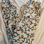 American Eagle  snoopy Christmas pj pants  Photo 0